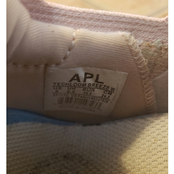 APL running shoes light pink size 8 - Picture 13 of 16